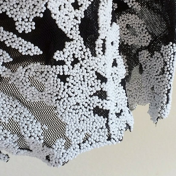 Formal Elegant Dress Embroidery Floral Bead Missy - Picture 8 of 8